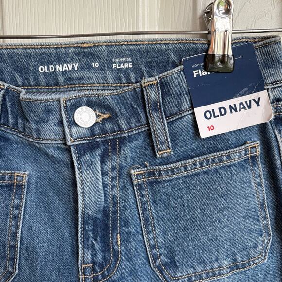 Old Navy Kids High Rise Flare Jeans NWT - Picture 2 of 4